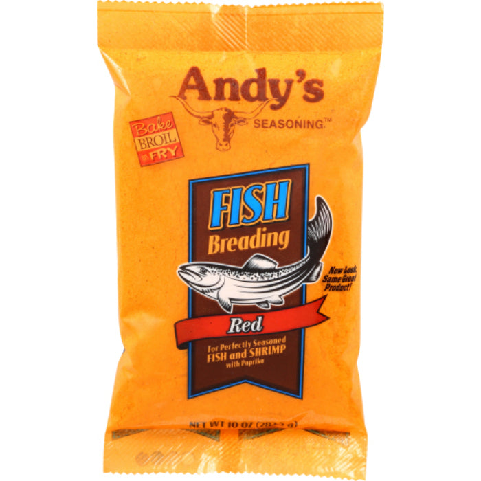 ANDYS BREADING FISH RED 10 OZ - Pack of 6