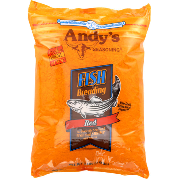 ANDYS BREADING FISH RED 5 LB - Pack of 6