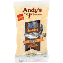 ANDYS BREADING FISH YELLOW 10 OZ - Pack of 6