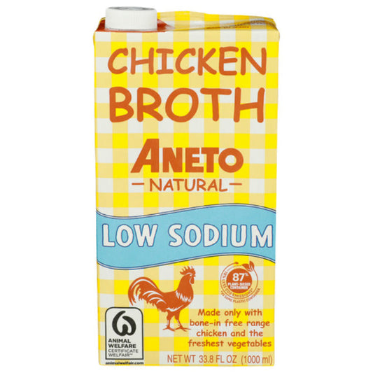 ANETO BROTH CHICKEN LS 1 LT - Pack of 6