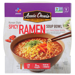 ANNIE CHUNS RAMEN SPICY KOREAN 5.4 OZ - Pack of 6