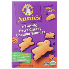 ANNIES HOMEGROWN CRACKER CHDR XCHSY 7.5 OZ - Pack of 12