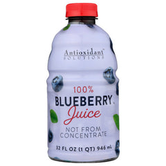 ANTIOXIDANT SOLUTIONS JUICE BLUEBERRY 32 FO - Pack of 6