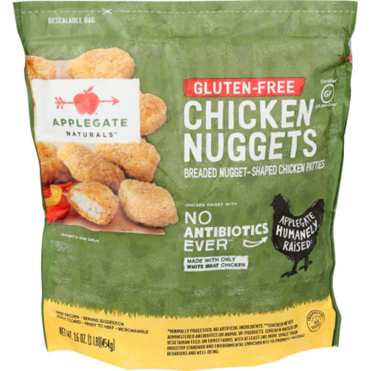 APPLEGATE CHICKEN NGGT GF FMLY BAG 16 OZ - Pack of 6