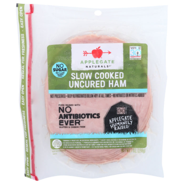 APPLEGATE HAM COOKED 7 OZ - Pack of 12