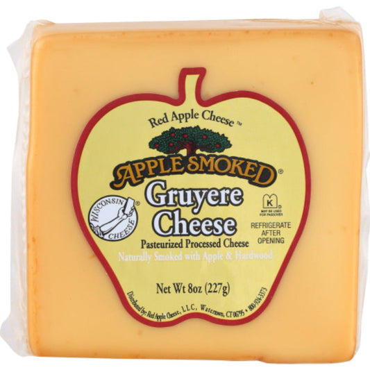 APPLE SMOKED CHEESE CHEESE GRUYERE SMKD 8 OZ - Pack of 14