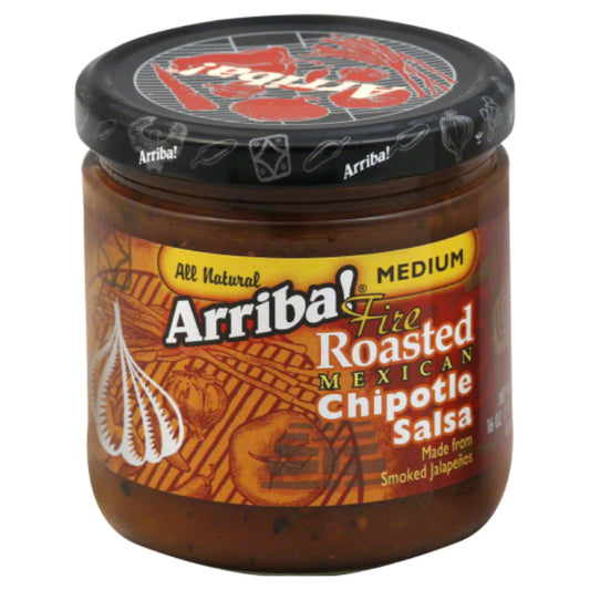 ARRIBA SALSA CHPTLE MED 16 OZ - Pack of 6