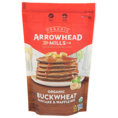 ARROWHEAD MILLS MIX PANCAKE BCKWHT ORG 22 OZ - Pack of 6