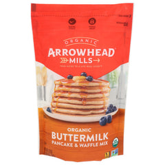 ARROWHEAD MILLS MIX PANCAKE BTTRMILK ORG 22 OZ - Pack of 6