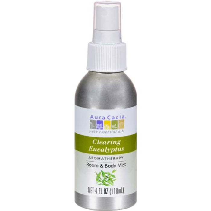 AURA CACIA AROMA MIST CLRNG EUCALYPTUS 4 OZ - Pack of 3