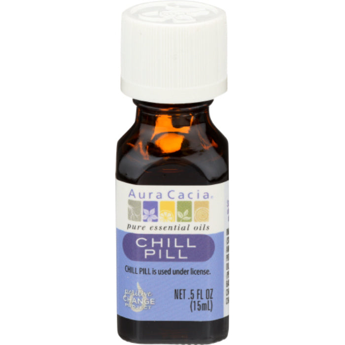 AURA CACIA ESSENTIAL SOLUTNS CHILL PILL 0.5 OZ - Pack of 1