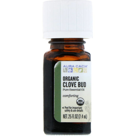 AURA CACIA ESS OIL ORG CLOVE BUD 0.25 OZ - Pack of 1