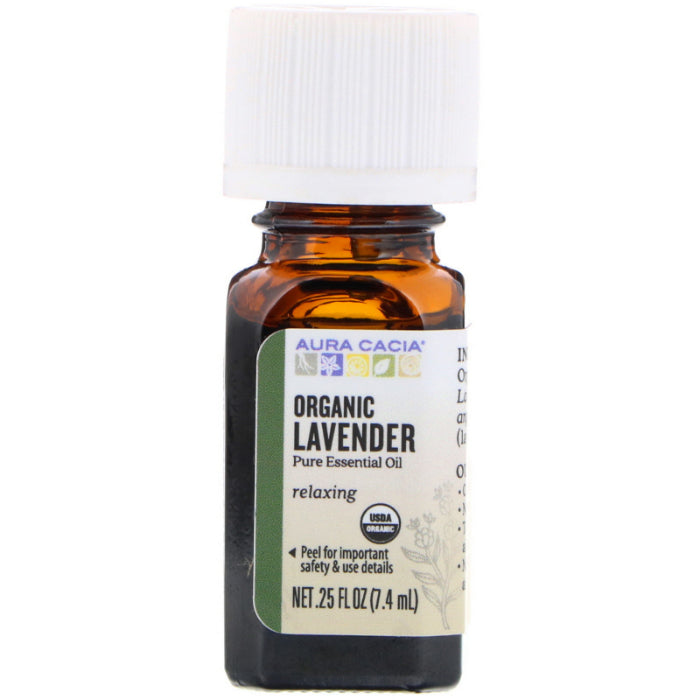 AURA CACIA ESS OIL ORG LAVENDER 0.25 OZ - Pack of 1