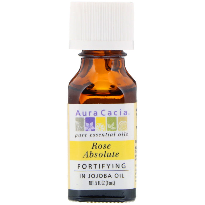 AURA CACIA PREC ESS OIL ROSE ABSOLUT 0.5 OZ - Pack of 1