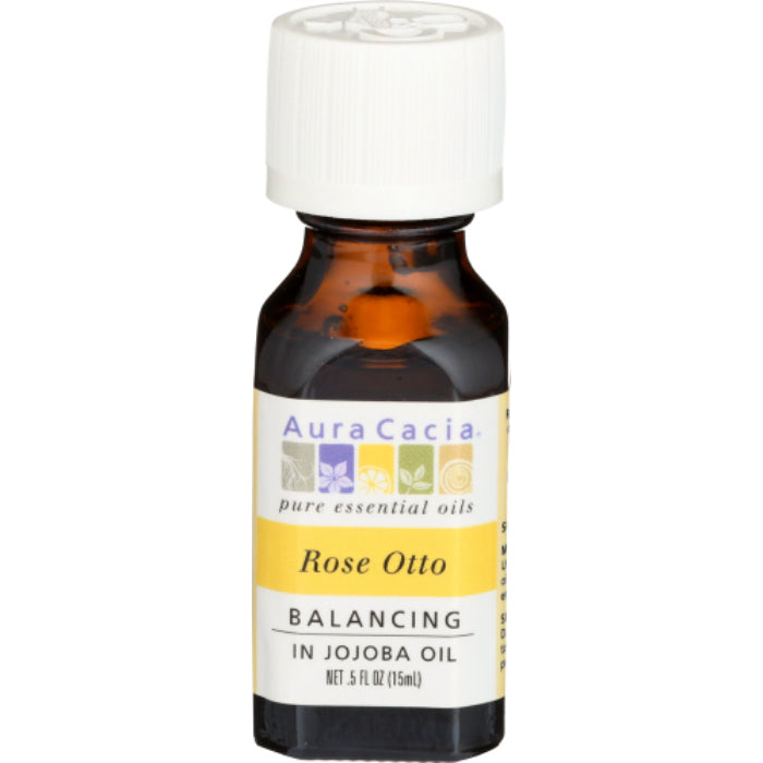 AURA CACIA PREC ESS OIL ROSE OTTO 0.5 OZ - Pack of 1