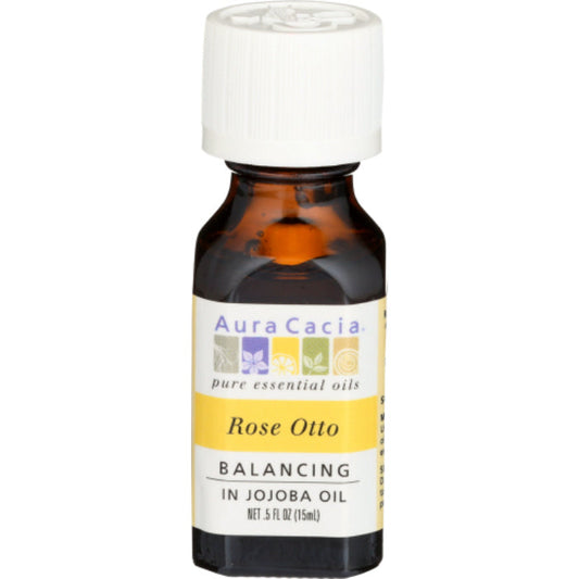 AURA CACIA PREC ESS OIL ROSE OTTO 0.5 OZ - Pack of 1