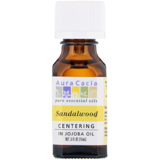 AURA CACIA PREC ESS OIL SANDALWOOD 0.5 OZ - Pack of 1