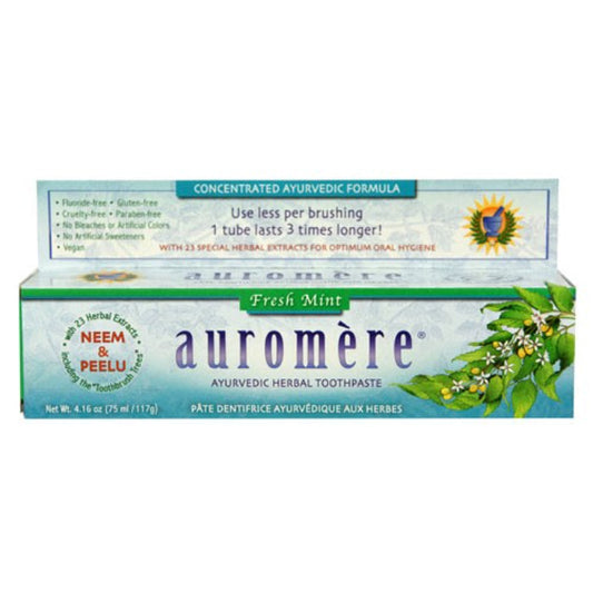 AUROMERE TTHPSTE FRESH MINT 4.16 OZ - Pack of 1