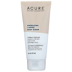 Acure - Energizing Coffee Body Scrub, 6 fl oz - front