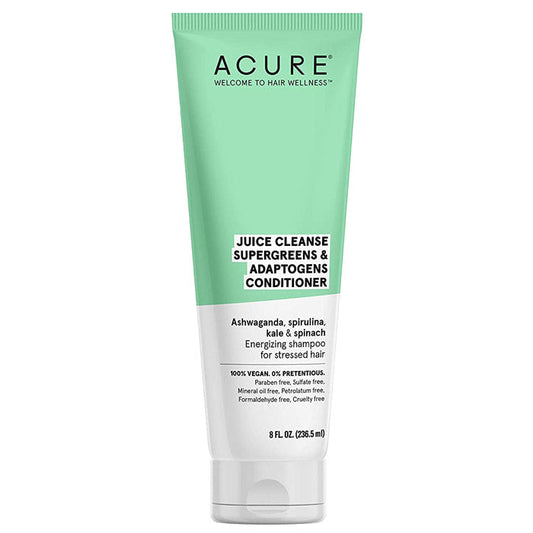 Acure - Juice Cleanse Supergreens & Adaptogens Conditioner, 8floz