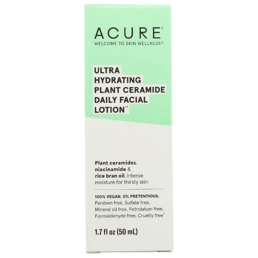 Acure - Ultra Hydrating Plant Ceramide Daily Facial Lotion, 1.7 fl oz - front