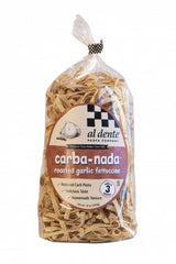 Al Dente - Carba-Nada Roasted Garlic Fettucine Noodles, 10 Oz Pack of 6