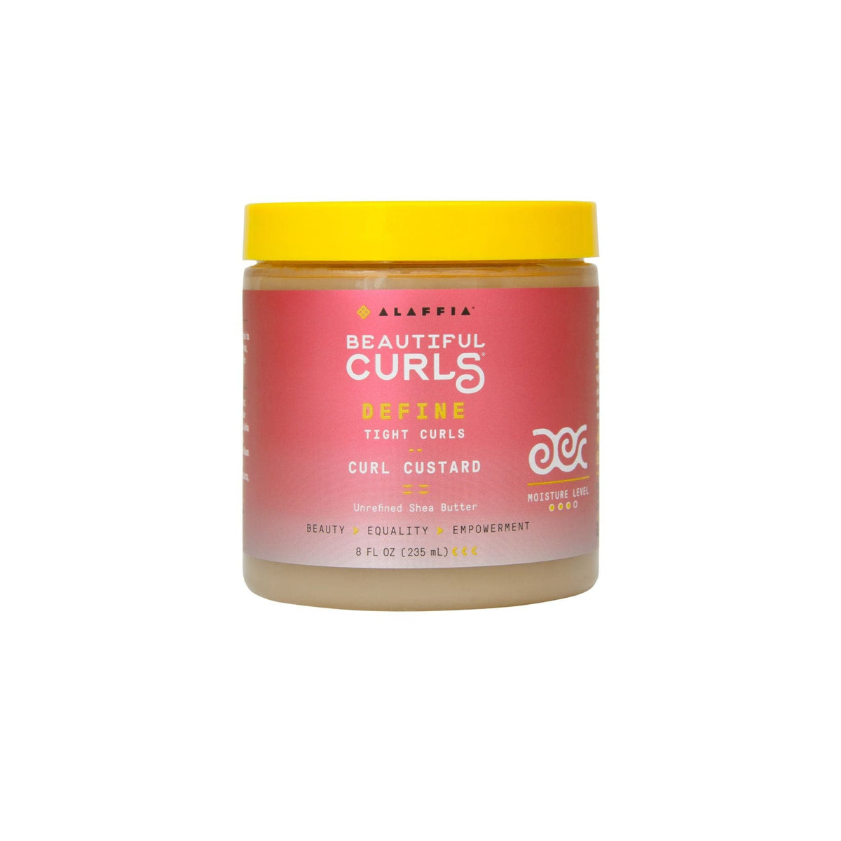 Alaffia - Beautiful Curlss Curls Control Custard Hair Cream, 8 Oz