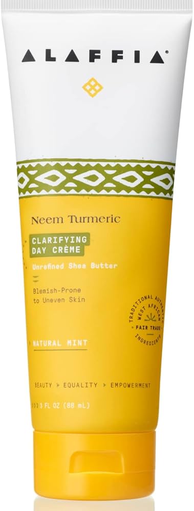 Alaffia - Day Cream Balancing Neem Turmeric, 3 Fl Oz