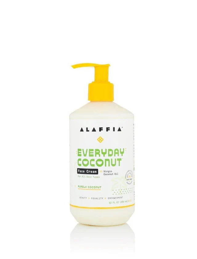 Alaffia - EveryDay Coconut Face Cream, 12 Fl Oz