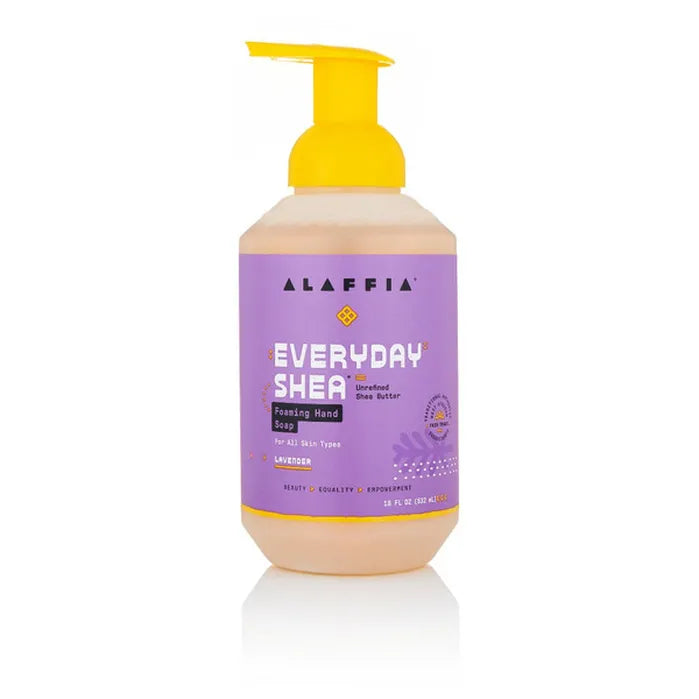 Alaffia - Everyday Shea Foaming Hand Soap - Lavender, 18 fl oz