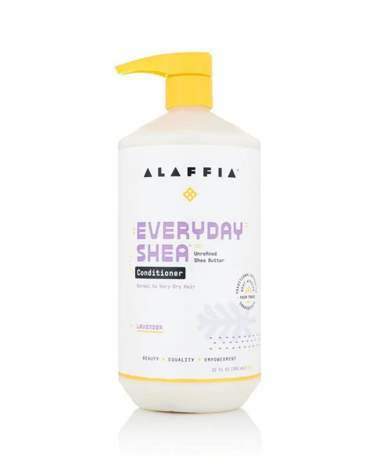 Alaffia - Everyday Shea Moisturizing Conditioner Lavender, 32 Fl Oz