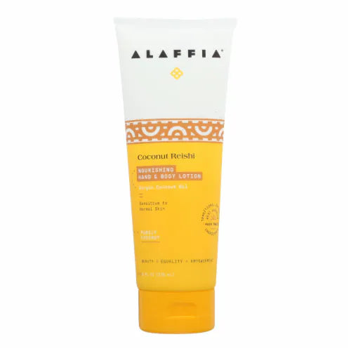 Alaffia - Hand & Body Lotion, Hydrating Coconut, 8 fl oz