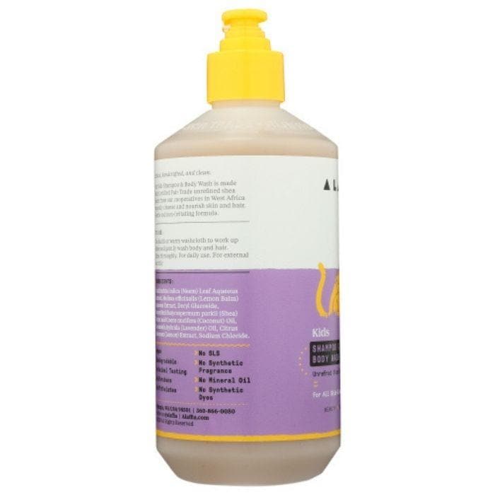 Kids Shampoo - Lemon Lavender - back