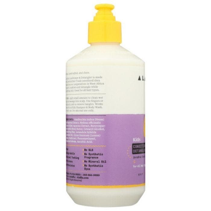 Kids Conditioner & Detangler - Lemon Lavendar - back