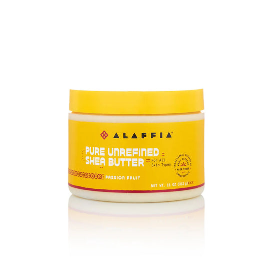 Alaffia - Pure Unrefined Shea Butter, Passion Fruit, 11 Oz