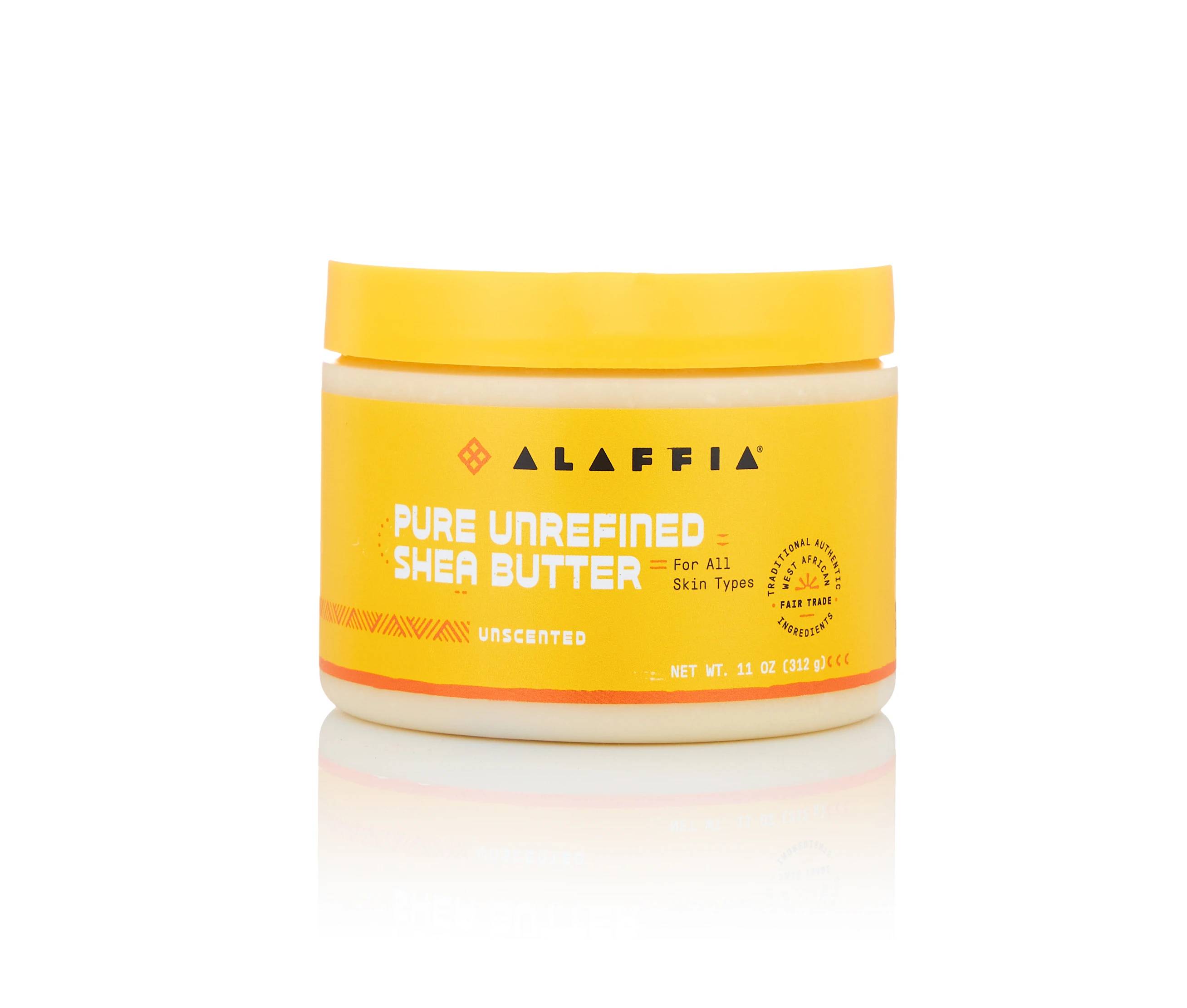 Alaffia Pure Unrefined Shea Butter - Unscented - 11oz - PlantX US