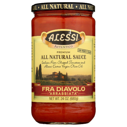 Alessi - Fra Diavolo Pasta Sauce, 24 Ounce  Pack of 6