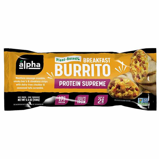 Alpha Foods - Burrito Protein Supreme, 5.5oz