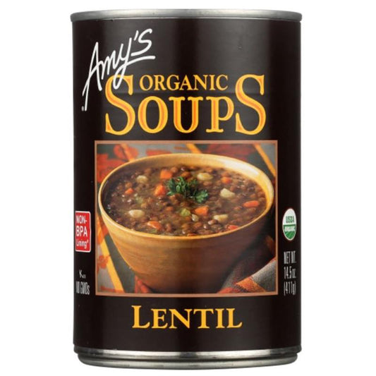 Amy's - Organic Lentil Soup, 14.5 Oz  Pack of 12