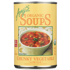 Amy's - Organic Soup Chunky Vegetable,  14.3 Oz  Pack of 12