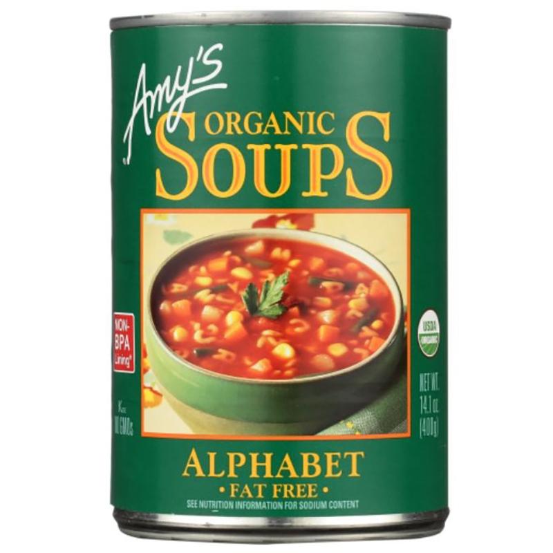 Amy's - Soup Alphabet, 14.1 Oz  Pack of 12