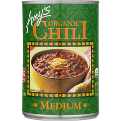 Amy's Amy's Organic Chili Medium 14.70 oz
 | Pack of 12 - PlantX US