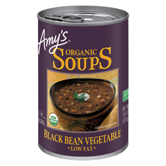 Amy's Organic Black Bean Vegetable - 14.5 Oz
 | Pack of 12 - PlantX US