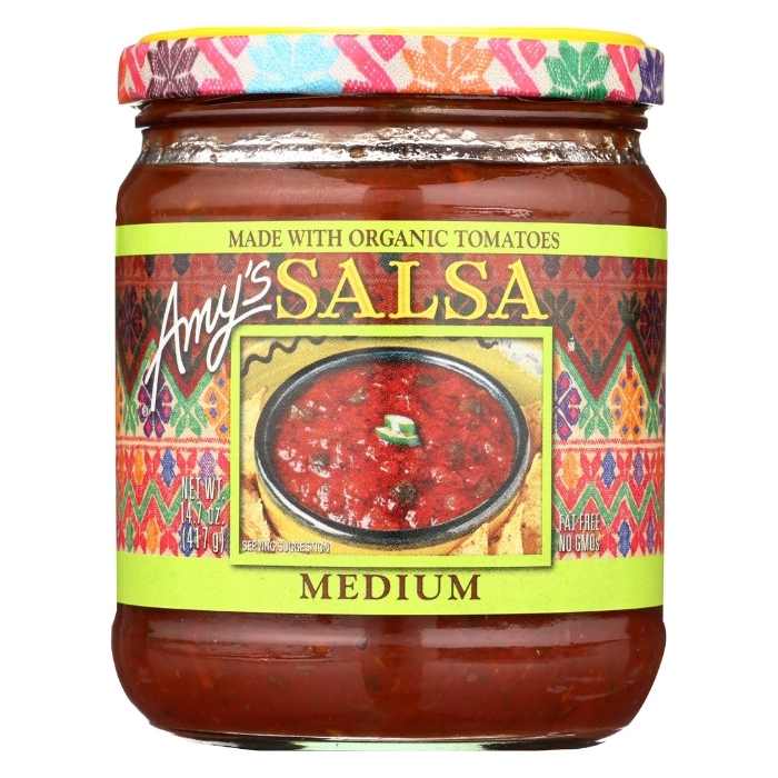 Amy's Salsa Medium Organic