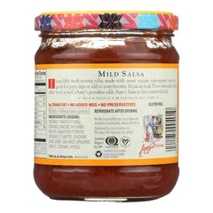 Amy's Salsa Mild back