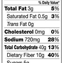 Amys-Black Bean Low Fat Medium Chili