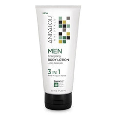 Andalou Naturals - Men Energizing Body Lotion 3 in 1, 8.5 fl oz