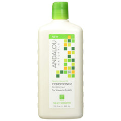 Andalou Naturals - Silky Smooth Conditioner Exotic Marula Oil, 11.5 fl oz