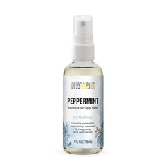 Aura Cacia - Aromatherapy Mist Refreshing Peppermint, 4 Fl Oz Pack of 3