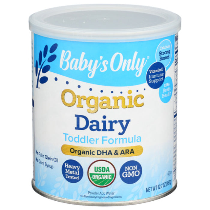 BABYSONLYORGANICFORMULATDDLRDHA_ARA12.7OZ-Packof6